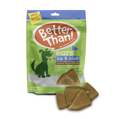 Better Than Ears Premium Dog Treats - Size: 9-Count Pouch, case of 7, Flavor: Peanut Butter at Sears.com