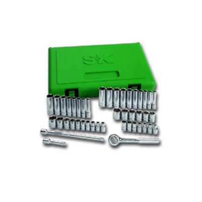 S K Hand Tools Tool Set 1/4In. Drive 44Pc 6 Point W/Ratchet at Sears.com
