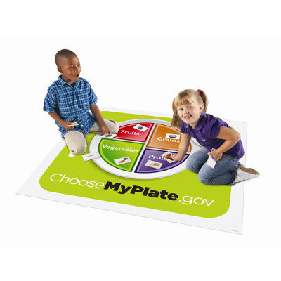 Learning Resources Healthy Helpings MyPlate Activity Mat at Sears.com