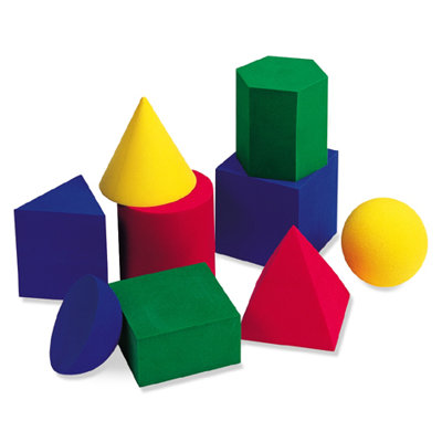 Learning Resources Soft Foam Large Geometric Shapes (Set of 9) at Sears.com