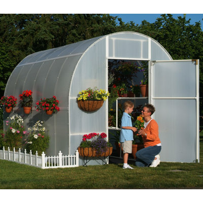 Solexx Gardeners Oasis Polyethylene Greenhouse - Panel Thickness: 5 mm, Size: 8' H x 8.0' W  x  8.0' D at Sears.com