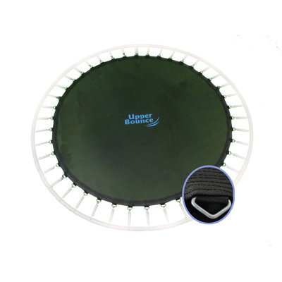 Upper Bounce 15' Trampoline Jumping Mat fits for 15 FT. Round Frames with 96 V-Rings for 6.5" Springs (Springs Not Included) at Sears.com