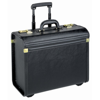Solo Cases Leather-Look Rolling Catalog Case at Sears.com