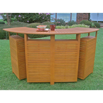 International Caravan Chatham Outdoor Patio Sectional Folding Bar Table at Sears.com