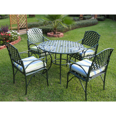 International Caravan Diamond Lattice 5 Piece Dining Set at Sears.com