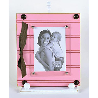 Forest Creations Horizontal Bead Frame - Ribbon color: Dark Chocolate, Size: 4" x 6", Frame color: Mustard at Sears.com