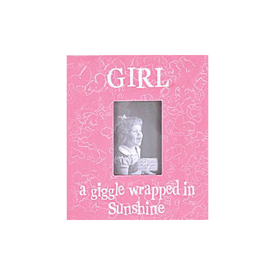 Forest Creations Girl a Giggle Wrapped in Sunshine Picture Frame - Color: Cream at Sears.com