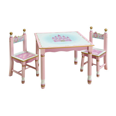 Guidecraft Princess Kids' 3 Piece Table and Chair Set at Sears.com