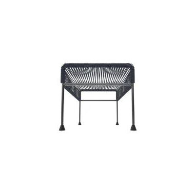 Innit Ottoman - Weave Color: Orange, Frame Color: Chrome at Sears.com