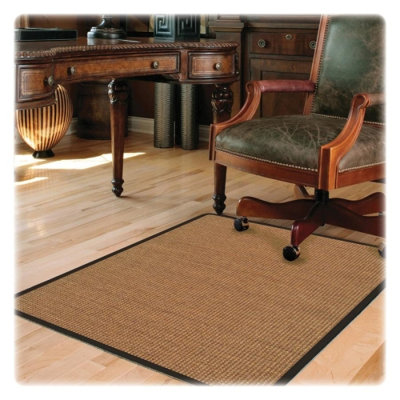 Deflect-O Hard Floor Straight Edge Chair Mat - Size: 0.1" H x 45" W x 53" D at Sears.com