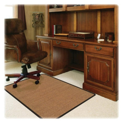 Deflect-O RollaMat Medium Pile Carpet Straight Edge Chair Mat - Size: 0.3" H x 45" W x 53" D at Sears.com