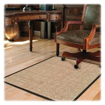 Deflect-O Hard Floor Straight Edge Chair Mat - Size: 0.1" H x 45" W x 53" D at Sears.com