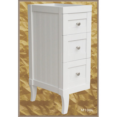 Empire Industries Malibu 100 Drawer System for Extended Vanity - Finish: White, Drawer Configuration: Left Drawer at Sears.com