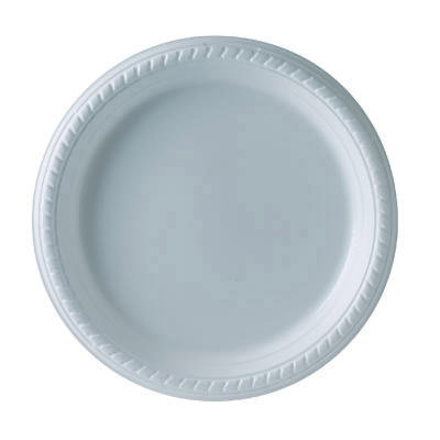 SOLO CUPS Plastic Plate in White at Sears.com