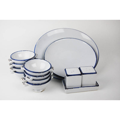 100 Essentials Enamel 21 Piece Dinnerware Set at Sears.com
