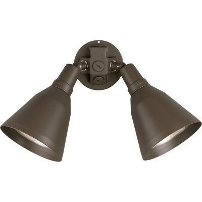 Progress Lighting Twin Adjustable Floodlights - Finish: White at Sears.com
