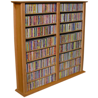 Venture Horizon VHZ Entertainment Regular Double Multimedia Storage Rack - Finish: Oak at Sears.com