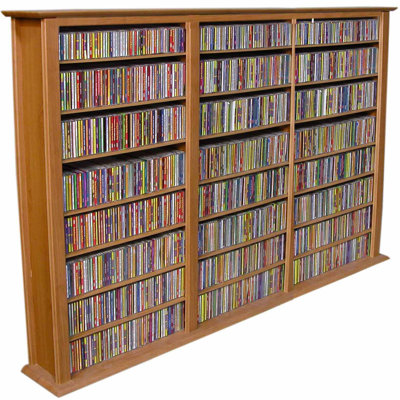 Venture Horizon VHZ Entertainment Regular Triple Multimedia Storage Rack - Finish: Oak at Sears.com