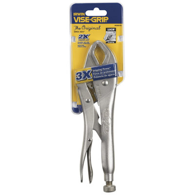 Petersen Visegrips&nbsp; Curved Jaw-10/250Mm 10Cr-3 - Carded