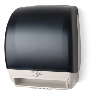 Electra Automatic AC Roll Towel Dispenser - Color: Dark Translucent