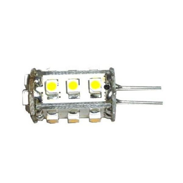 HQRP Tower Type G4 15 LEDs SMD LED Bulb Cool White for RV Camper Trailer Boat Marine at Sears.com
