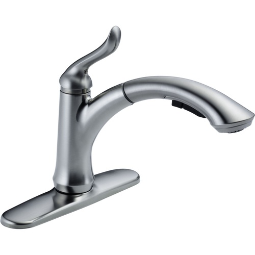 Delta Faucet Lead Law Compliant 1 Handle Pullout Kitchen Faucet Arst 1.5 GPM at Sears.com