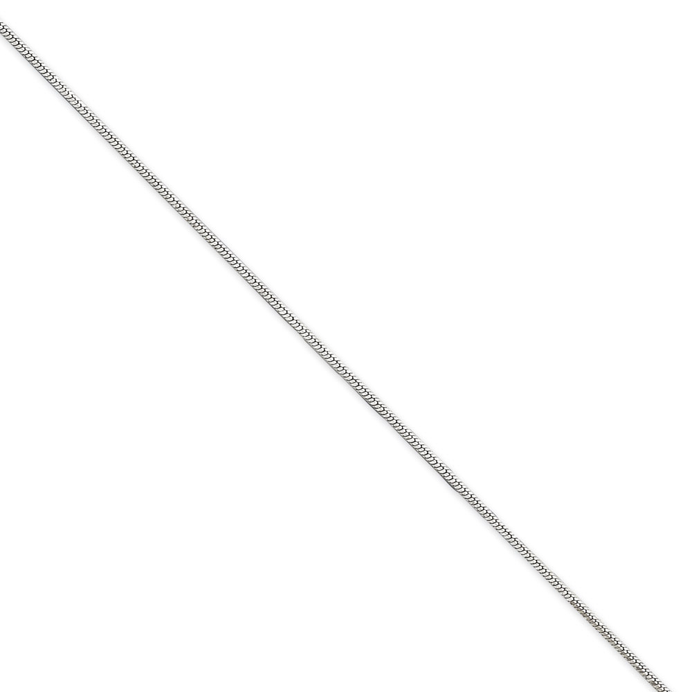 Jewelryweb Sterling Silver 1mm Square Snake Chain Bracelet - 7 Inch - Lobster Claw at Sears.com