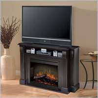 Dimplex Symphony Media Langley TV Stand with Electric Fireplace in Espresso at Sears.com