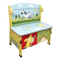 Teamson Design Teamson Kids Sunny Safari Hand Painted Kids Storage Bench at Sears.com