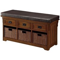 Coaster Small Storage Bench with Upholstered Seat at Sears.com