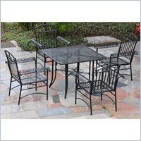 International Caravan Tropico 5 Piece Iron Patio Set at Sears.com