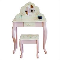 Teamson Design Bouquet Hand Painted Vanity Table and Stool at Sears.com