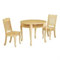 Teamson Design Teamson Kids Windsor Round Table and Chairs Set in Natural at Sears.com