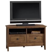 Sauder August Hill Corner TV Stand in Oiled Oak at Sears.com