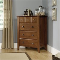 Sauder Shoal Creek 4-Drawer Chest in Oiled Oak at Sears.com