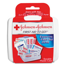SPR Product By Johnson & Johnson - Mini Fir Aid Kit 12 Pieces 4-1/4"x4"x1" at Sears.com