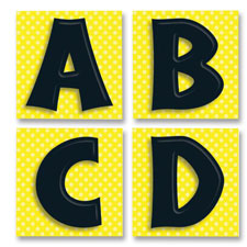 SPR Product By Carson-Dellosa Publishing - Quick ick Letters Self-adhesive 3"x3" 45 Blue at Sears.com