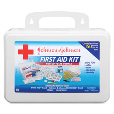 SPR Product By Johnson & Johnson - Fir Aid Kit 158 Pieces For Up To 25 People Plaic Case at Sears.com