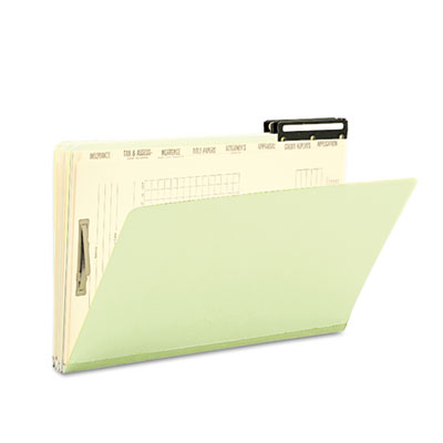 Smead Pressboard Mortgage File Folder with Dividers & Metal Tab, Legal, Green, 10/Box at Sears.com