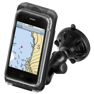 Ram Mounting Systems AQUA BOX Pro 10 w/Composite Suction Cup Mount, Cradle, Lanyard, Button & Belt Clip at Sears.com