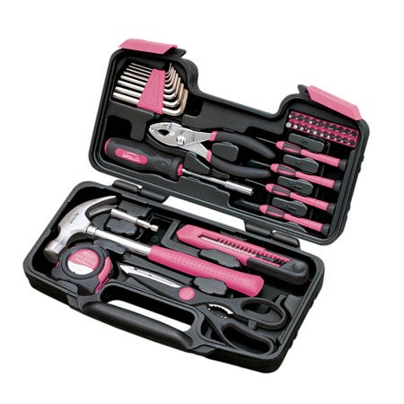 Apollo 39 Pc. General Tool Set - Pink at Sears.com