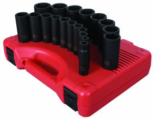 Sunex 19 Piece 1/2" Drive Sae Deep Impact Socket Set at Sears.com
