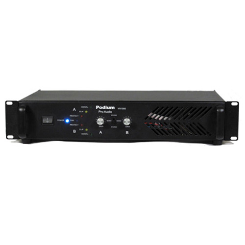 Podium Pro Audio VX1000 DJ PA Band or Karaoke 1000 Watt Pro Audio Amplifier at Sears.com