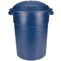 Rubbermaid Home 32Gal Blaze Refuse Container, 289487BLAZB (Pack of 8) at Sears.com