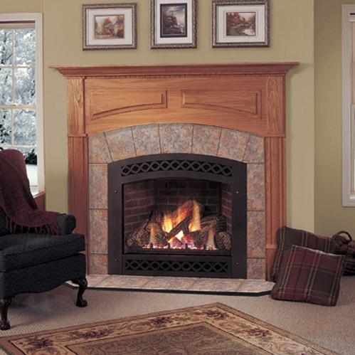 Monessen Lx32dvp Lexington Series 32-inch Propane Direct Vent Fireplace System With Millivolt Control at Sears.com