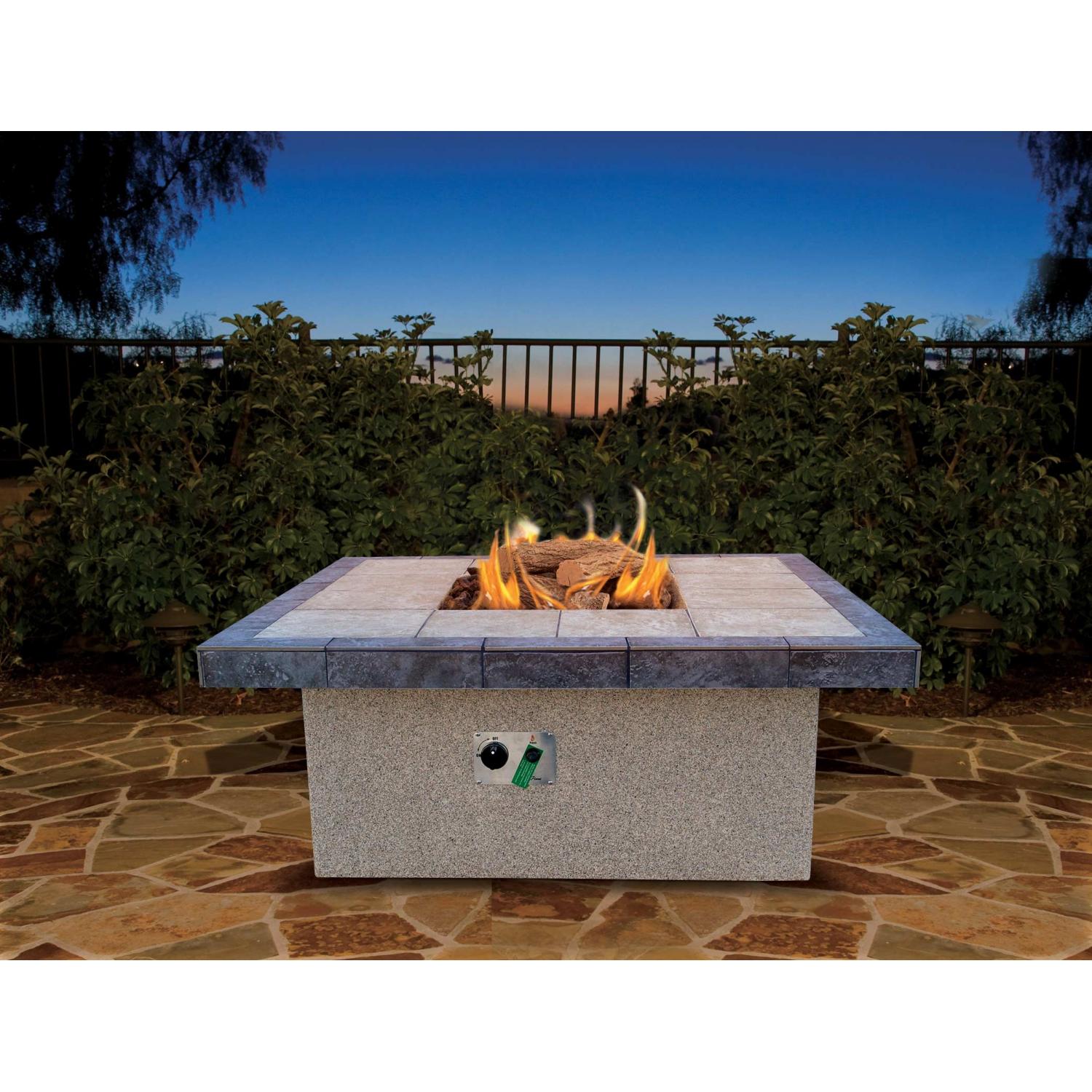 Cal Flame 48-inch Coffee Height Outdoor Propane Gas Square Firepit at Sears.com