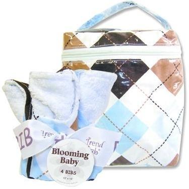 Trend Lab Bottle Bag And Bib Set - Prep School Blue at Sears.com