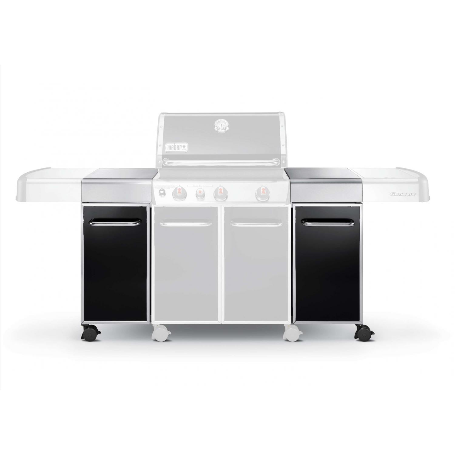 Weber Genesis Island Cabinetry For Genesis E-300 Series Gas Grills - Black at Sears.com