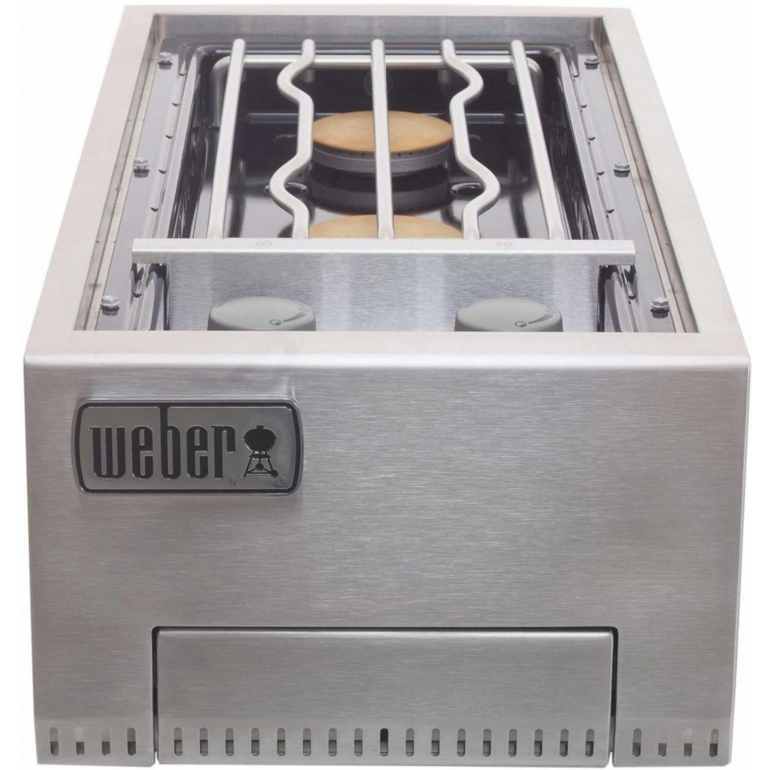 Weber Summit Built-in Natural Gas Dual Side Burner at Sears.com