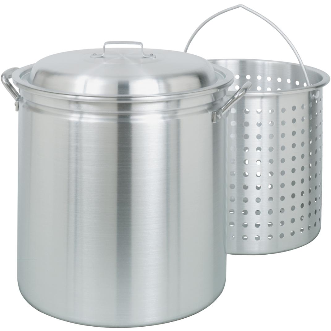 Bayou Classic 42 Qt Aluminum Stockpot With Basket at Sears.com
